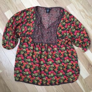 Apostrophe floral patterned blouse